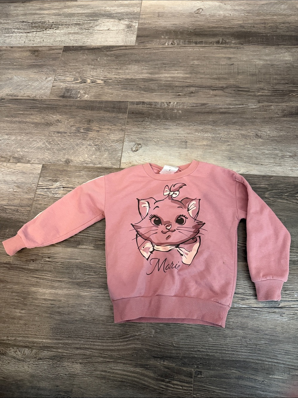Disney Pink 'Marie' Cat Graphic Sweatshirt